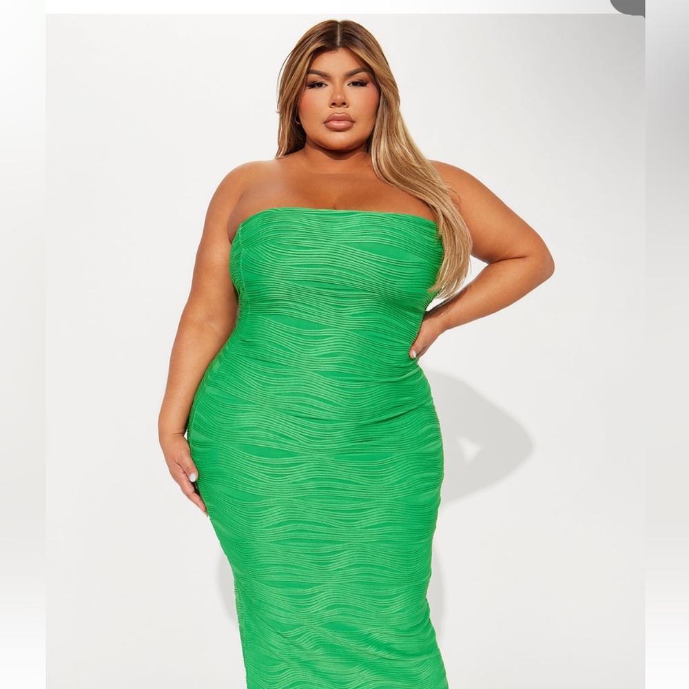 Take Me In Maxi Dress-Kelly Green